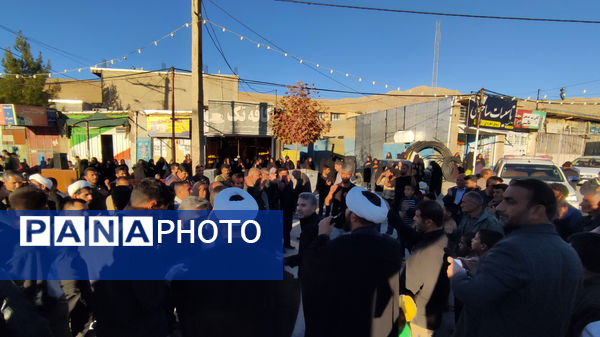 اجتماع باشکوه فاطمیون در شهرستان مارگون