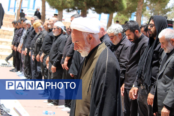 عزاداری عاشورای حسینی در شهر درق