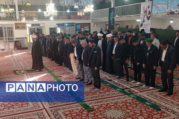 نماز جمعه عبادی سیاسی جمعه درشهربارنیشابور