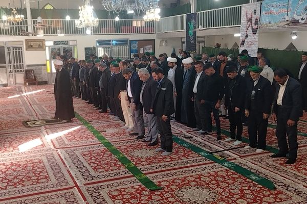 نماز جمعه عبادی سیاسی جمعه درشهربارنیشابور