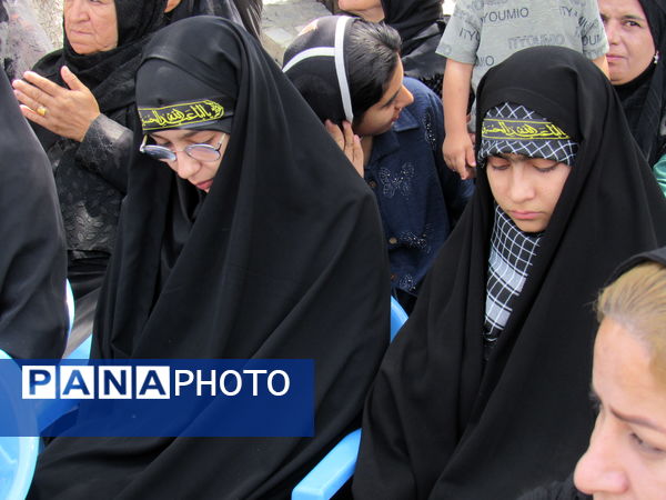 مراسم تاسوعای حسینی در کامیاران 