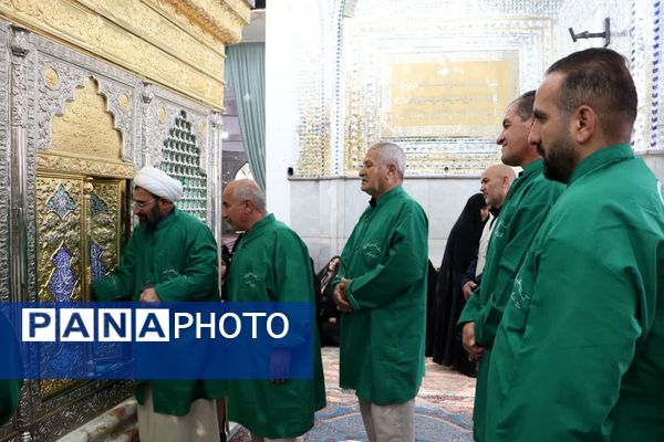 عطر معنویت در آستان بی‌بی سکینه (س) صفادشت