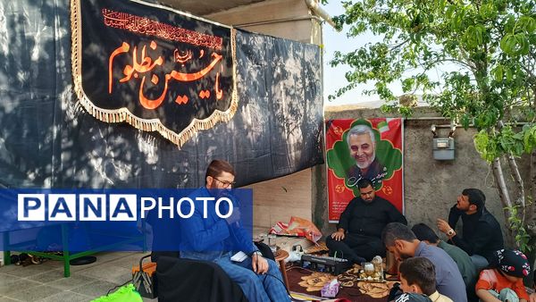 مراسم روضه‌های خانگی در شهرستان مارگون
