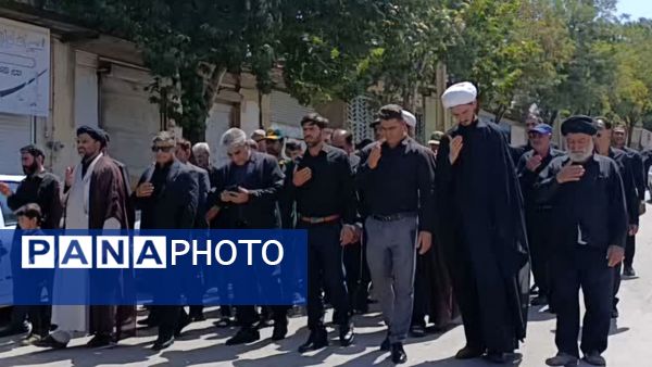 آیین عزاداری دو یادگار نبوت و امامت در زاغه 