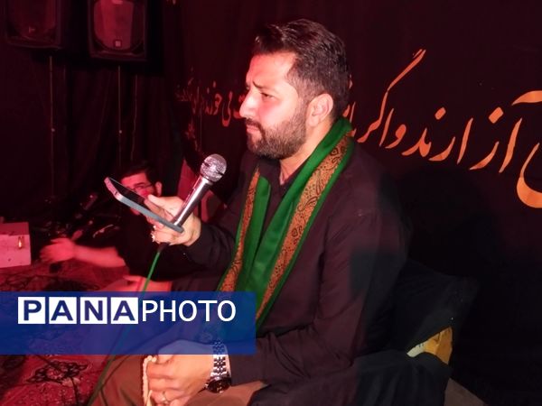 مراسم شب پنجم محرم در قروه
