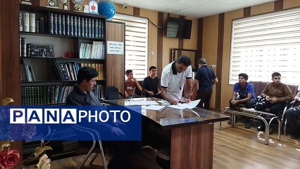 جلسه انجمن های ورزشی دبیرستان شاهد ابوذر غفاری 