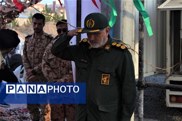 مراسم دومین سالگرد خاکسپاری شهید گمنام آموزشکده فنی دختران قم