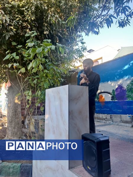 سخنرانی معنوی و مداحی ویژه فاطمیه در مدرسه جاوید