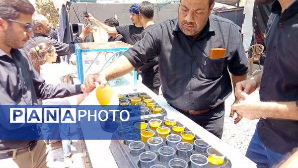 موکب‌های خدمت‌رسان به عزاداران حسینی در کاشمر