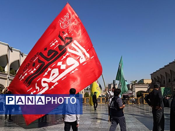 جمع خشم نصر در دومین سالگرد طوفان الاقصی؛ مردم پرشور به خیابان‌ها آمدند