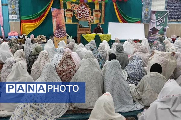 اعتکاف دختران آسمان با محوریت بصیرت نوجوان و حاج قاسم سلیمانی در باقرشهر 