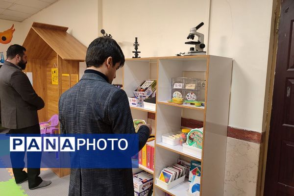 افتتاح اتاق پژوهش در دبستان نیلوفر رفیعی ناحیه دو شهرری 