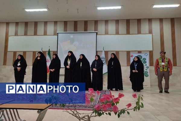 گردهمایی بیست و پنجمین سالروز  تاسیس سازمان دانش‌آموزی خراسان رضوی در اردوگاه باغرود نیشابور
