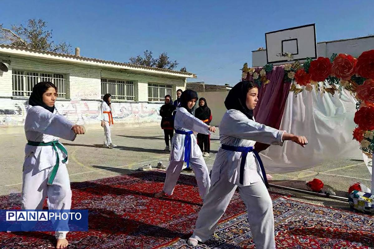 افتتاح المپیاد ورزشی، جشنوارهای از شور و نشاط در مدرسه زکیه صباشهر