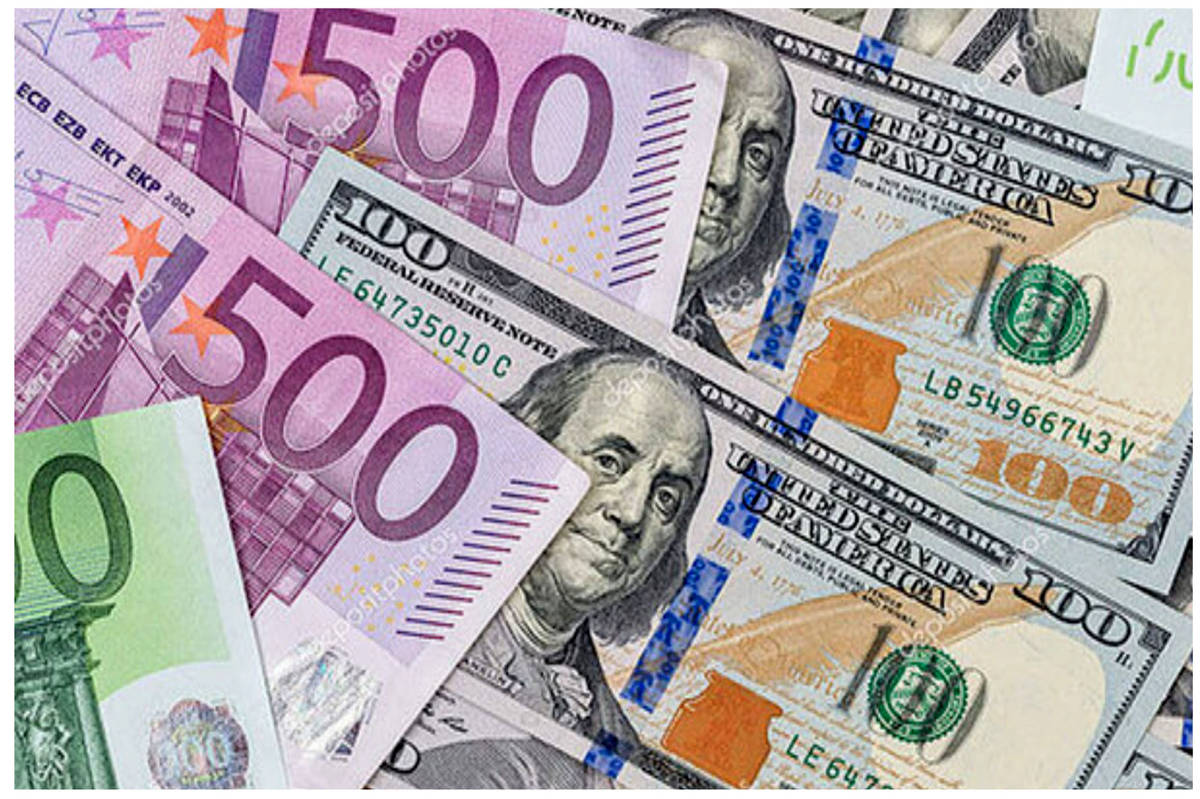 افزایش قیمت دلار و یورو در مرکز مبادله‌