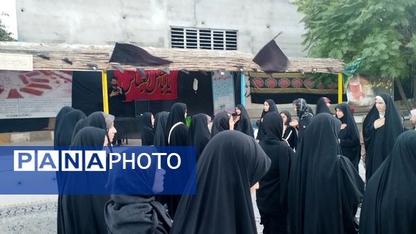 برگزاری هیئت دانش‌آموزی دختران حاج قاسم