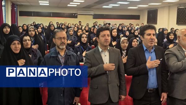 افتتاحیه اردوی ملی دختران خبرنگار سراسر کشور در اردوگاه شهید باهنر تهران