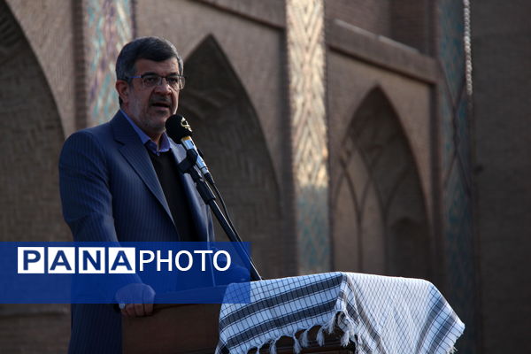 رزمایش اقدار بسیجیان در امیرچخماق یزد