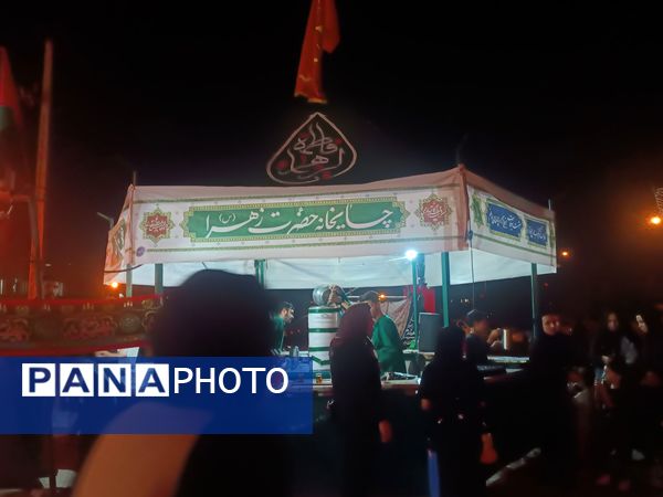 شب هشتم محرم در هیئت الزهرای نیشابور 