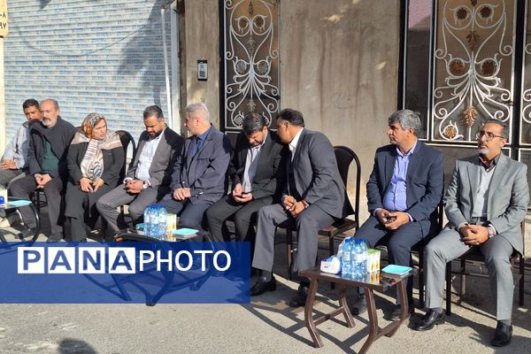 آغاز عملیات عمرانی مدرسه خیرساز در بخش بومهن پردیس