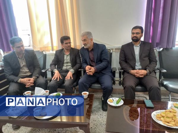 افتتاح کلاس بهداشت در دبستان پسرانه قمر بنی هاشم شهرستان زارچ