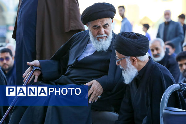 اقامه نماز طلب باران در مسجد مقدس جمکران