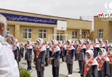 بازدید ارزیابان کشوری از فعالیت‌های پیشتازان در مدرسه حضرت رقیه(س) روستای صرم قم 