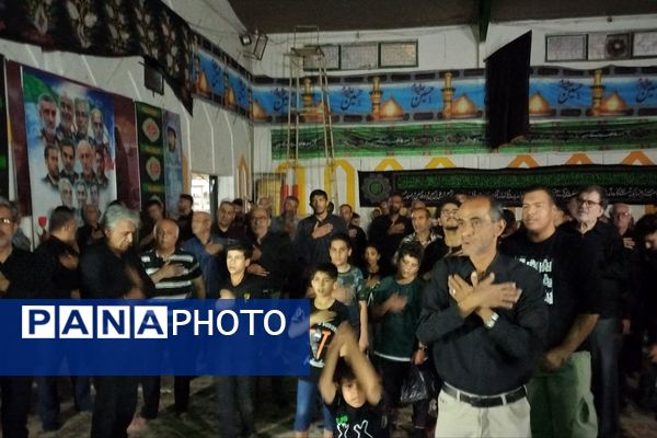 شور حسینی در شب چهارم محرم 1404 در هیات فرهنگیان ناحیه ۳ شیراز 