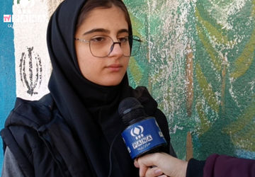 گفت‌وگو با دانش‌آموزان اردبیلی درمورد ابعاد شخصیتی شهید سلیمانی