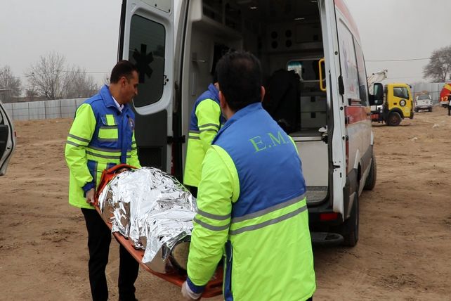 مانور زلزله با محوریت ارزیابی کمیته‌های بحران در سالروز زلزله بم در نظرآباد