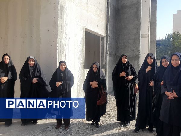 بازدید انجمن اولیا و مربیان دبستان پورشهریاری از پروژه درحال ساخت مدرسه اولیاء ناحیه ۷ مشهد