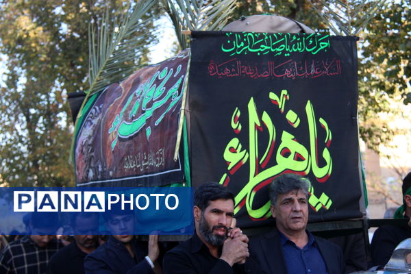 دسته عزای شهادت حضرت فاطمه الزهرا (س) در امامشهر یزد