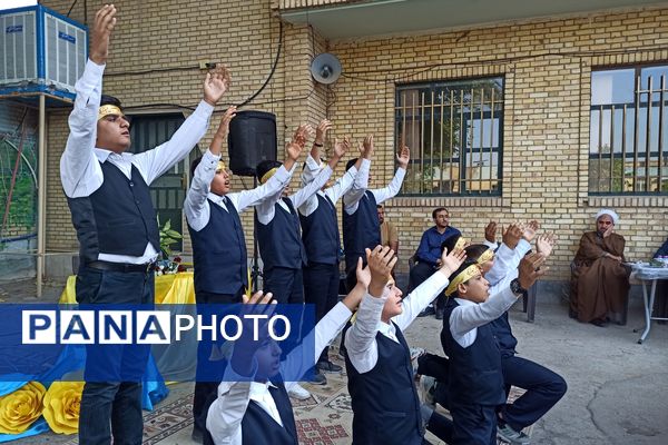 برگزاری جشن عید غدیر در اداره آموزش و پرورش ناحیه 3 شیراز