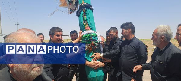 عزاداری ظهر عاشورا در روستای حسن آباد بلهر 