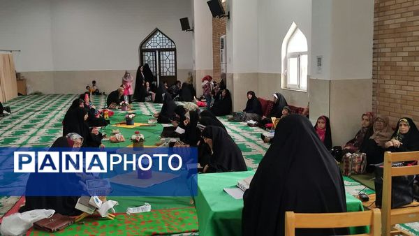 جز خوانی قرآن کریم در ماه مبارک رمضان در مسجد خاتم النبیین