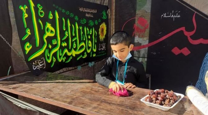 جلوه‌های عشق و ادب فاطمی در آموزشگاه صاحب الزمان میبد
