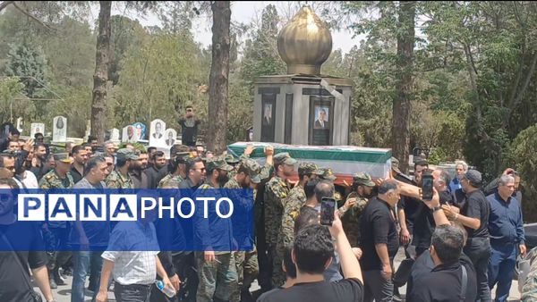 تشییع پیکر مطهر سرباز سرافراز وطن، شهید رامین شاه آبادی 