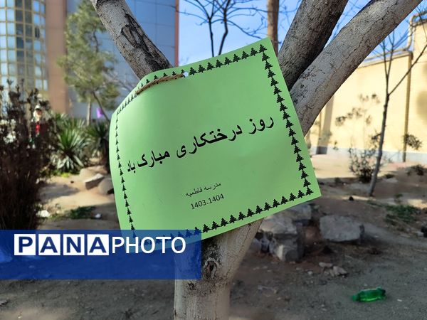 دانش‌آموزان و مسئولین شهرستان ملارد، در روز درختکاری جوانه‌های امید را به زمین هدیه دادند