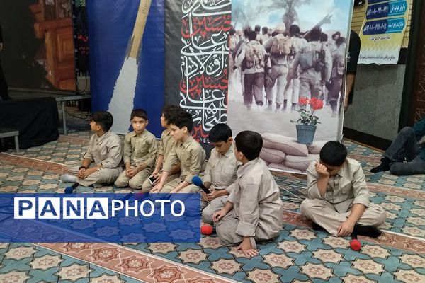 مراسم تشییع پیکر پاک شهید اکبر عنایتی در گلزار شهدای ملارد