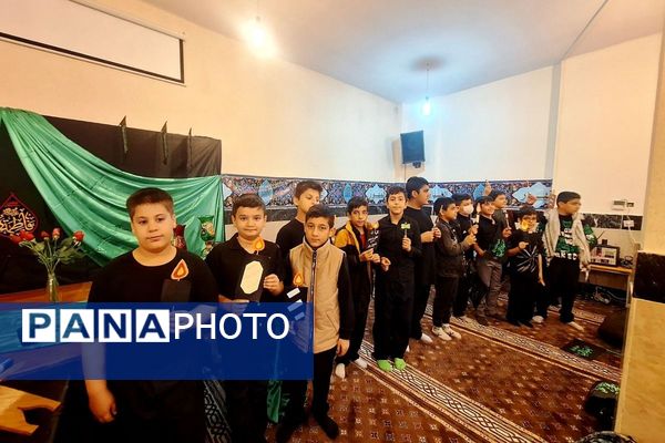 مراسم عزاداری نوگلان فاطمی در دارالقرآن حجت الاسلام قرائتی