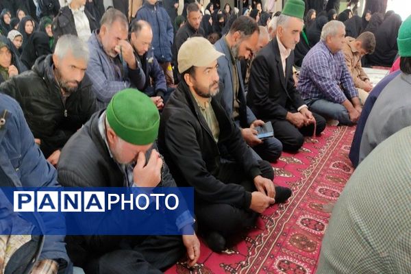 حضور شهید گمنام فاطمی در شهر بار نیشابور