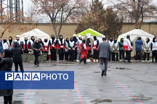 بیست و هفتمین مانور سراسری زلزله در آذربایجان شرقی