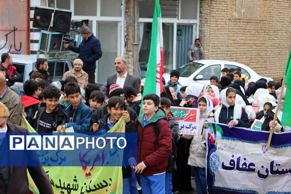 گرامیداشت حماسه ۹ دی در  شهر درق 