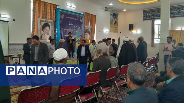 مراسم تکریم و معارفه امام جمعه میان‌جلگه با حضور مسئولان برگزار شد