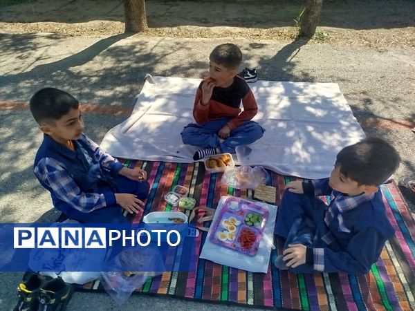 صبحانه سلامت در مدرسه پسرانه مبین شیروان