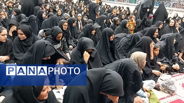 سومین شب عزاداری سیدالشهدا (ع) در فرح‌آباد کاشمر