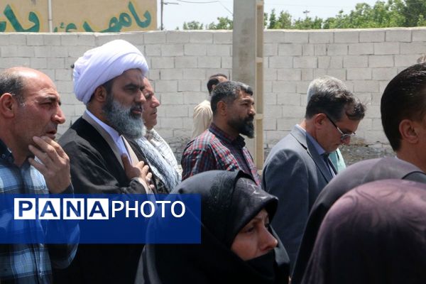 مراسم تشییع پیکر مطهر شهیدان حسن شریفی  و  محمد شاهوردی در ملارد  برگزار شد