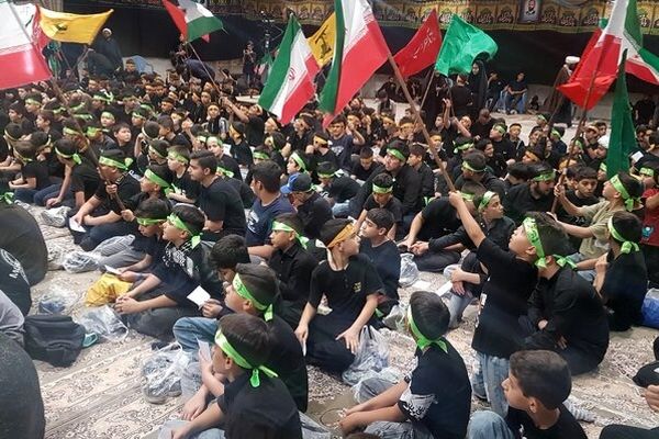 سوگواره دانش‌آموزی «احلی من العسل» در قم برگزار شد