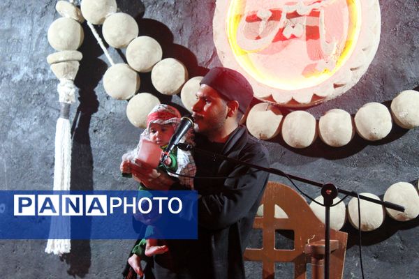 مراسم عزاداری شب هفتم ماه محرم الحرام در هیات مکتب‌‌‌الزهرا حاجی‌آباد 