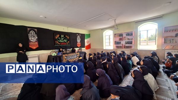 لحظات فاطمی در مدرسه شهید قنبری لاله تبریز